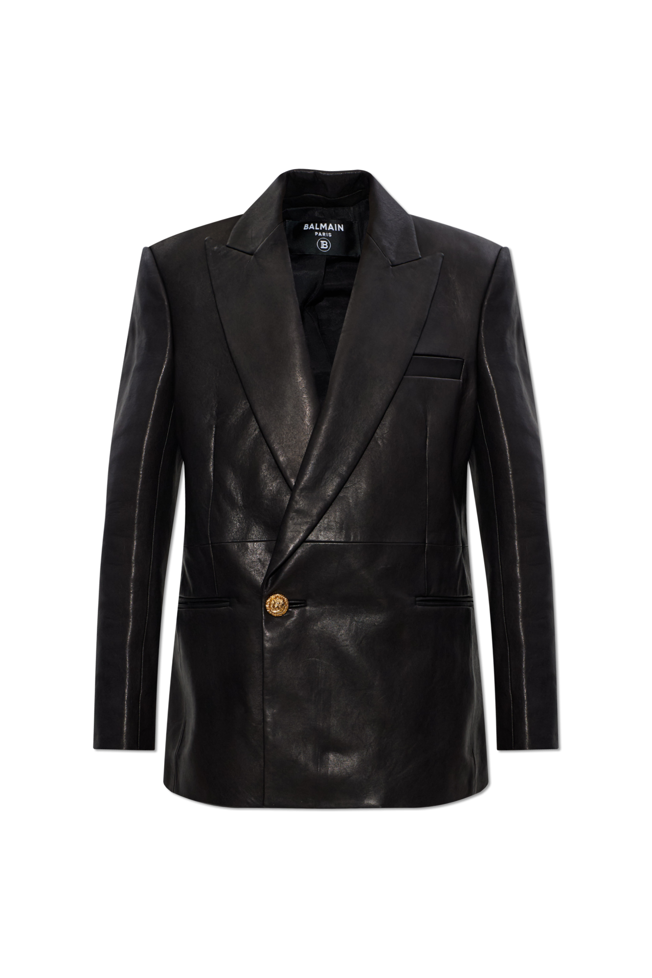 ジャケット・アウター 90S BALMAIN STITCHED LEATHER BLAZER 90S BALMAIN STITCHED LEATHER BLAZER 【公式通販】